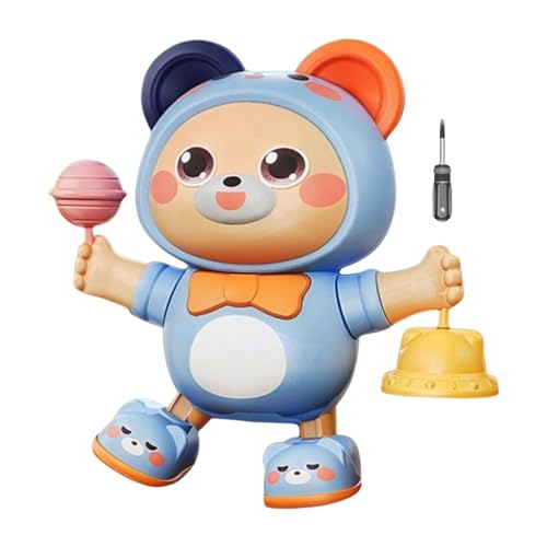 Musikalisches Tanzspielzeug - tanzendes Tierspielzeug, mobiles kriechendes Spielzeug in Bärenform | Musikspielzeug für Babys von 0 bis 18 Monaten, Früherziehungswerkzeuge Musikalisches Tanzspielzeug - tanzendes Tierspielzeug, mobiles kriechendes Spielzeug in Bärenform | Musikspielzeug für Babys von 0 bis 18 Monaten, Früherziehungswerkzeuge von Generic