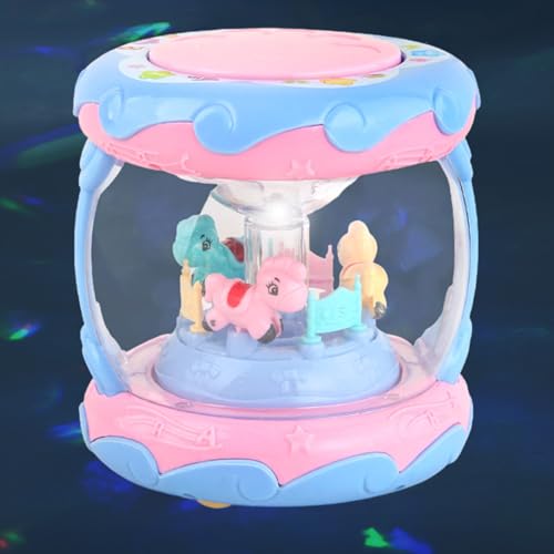 Musikalisches Trommelspielzeug, Handtrommel für Kinder, niedlich, lustig, rotierende Klatschtrommel mit Licht, Musikspielzeug für Babys, interaktives Instrument für frühzeitige Bildung für Kinder Musikalisches Trommelspielzeug, Handtrommel für Kinder, niedlich, lustig, rotierende Klatschtrommel mit Licht, Musikspielzeug für Babys, interaktives Instrument für frühzeitige Bildung für Kinder von Generic