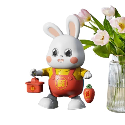 Musikspielzeug Hase – Lernspielzeug Elektrischer tanzender und singender Kaninchen für Kinder ab 3 Jahren, Vorschulspielzeug mit 48 Liedern, interaktives Cartoon-Spielzeug Seele Musikspielzeug Hase – Lernspielzeug Elektrischer tanzender und singender Kaninchen für Kinder ab 3 Jahren, Vorschulspielzeug mit 48 Liedern, interaktives Cartoon-Spielzeug Seele von Generic