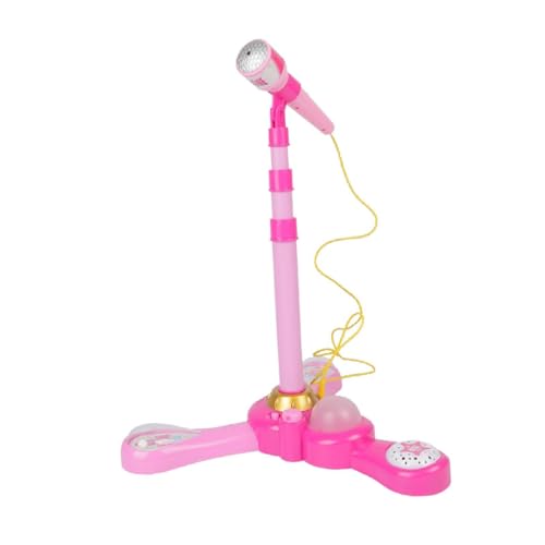 Musikspielzeugmikrofon Stehen mit Musik Und Licht für Geburtstagsfeier. von Generic
