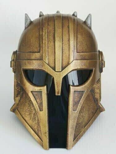 NDH Mandalorianischer Helm - Wikinger, Gothic, Krieger - Boba Fett Star Wars - Mittelalter Stahl Rüstung - LARP Kampf Rollenspiel Kostüm für Erwachsene von Generic