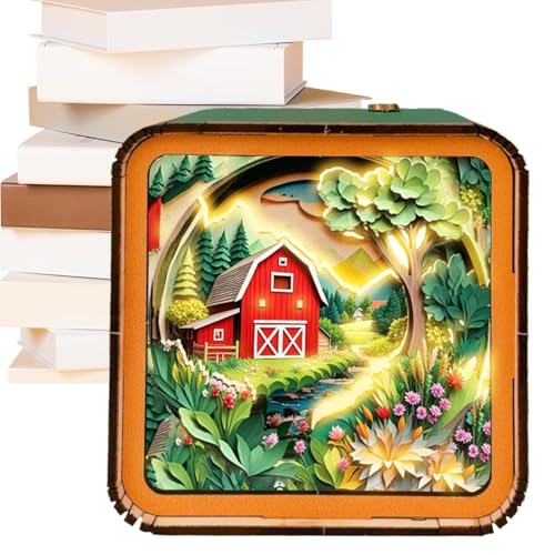 Nachtlicht Holzpuzzle - Nachtlicht Holzpuzzle - Nachtlicht Puzzle Mit USB-Ladegerät | Holzpuzzle Mit Nachtlicht, Heimdekoration Für Schlafzimmer, Wohnzimmer, Büro Nachtlicht Holzpuzzle - Nachtlicht Holzpuzzle - Nachtlicht Puzzle Mit USB-Ladegerät | Holzpuzzle Mit Nachtlicht, Heimdekoration Für Schlafzimmer, Wohnzimmer, Büro von Generic