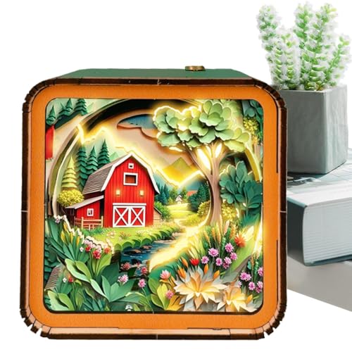 Nachtlicht – Puzzles aus , Licht | 3D-Puzzle, Landschaftspuzzle, Innendekoration für Geburtstag, Thanksgiving, Weihnachten Nachtlicht – Puzzles aus , Licht | 3D-Puzzle, Landschaftspuzzle, Innendekoration für Geburtstag, Thanksgiving, Weihnachten von Generic