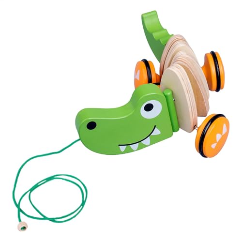 Nachziehspielzeug aus, Nachziehspielzeug für Kinder zum Gehen - Welpen-Nachziehspielzeug für Kleinkinder, Laufspielzeug - Push Developmental Pull Toys Kinderspielzeug mit Schnur für und Mädchen Nachziehspielzeug aus, Nachziehspielzeug für Kinder zum Gehen - Welpen-Nachziehspielzeug für Kleinkinder, Laufspielzeug - Push Developmental Pull Toys Kinderspielzeug mit Schnur für und Mädchen von Generic