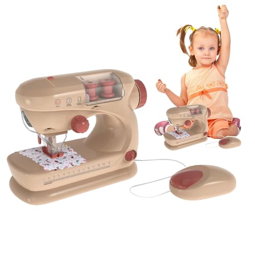 Nähmaschine für, Nähmaschinenset - Lernnähmaschine Kleine Nähmaschine | Kompakte Nähmaschine für Mädchen, Grund-Nähmaschine für Mädchen Nähmaschine für, Nähmaschinenset - Lernnähmaschine Kleine Nähmaschine | Kompakte Nähmaschine für Mädchen, Grund-Nähmaschine für Mädchen von Generic