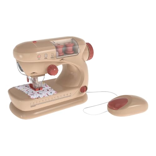 Nähmaschine für Kinder, Nähmaschinenset, Handnähmaschine, kleine pädagogische Nähmaschine, einfache Nähmaschine für Mädchen, für Kindergarten von Generic