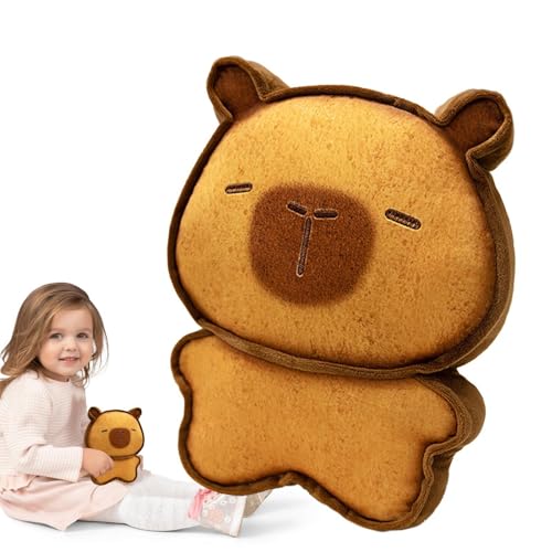 Netter Toast Plüsch, Backgefüllte Tier - Simulation Toast Cat Capybara Plüschspielzeug - Zimmerdekorpuppe Stoffkissen -Cartoon -Anhänger für Rucksäcke -Taschen Netter Toast Plüsch, Backgefüllte Tier - Simulation Toast Cat Capybara Plüschspielzeug - Zimmerdekorpuppe Stoffkissen -Cartoon -Anhänger für Rucksäcke -Taschen von Generic