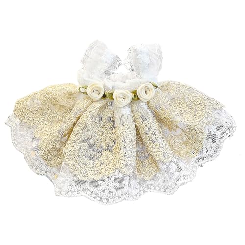Neu Hängenden Ohr Kaninchen Spitze Rose Rock Puppe Puppe Kleid Puppe Schulter Gurt Rock Puppe Kleid Zubehör Zpt310 (C, One Size) von Generic