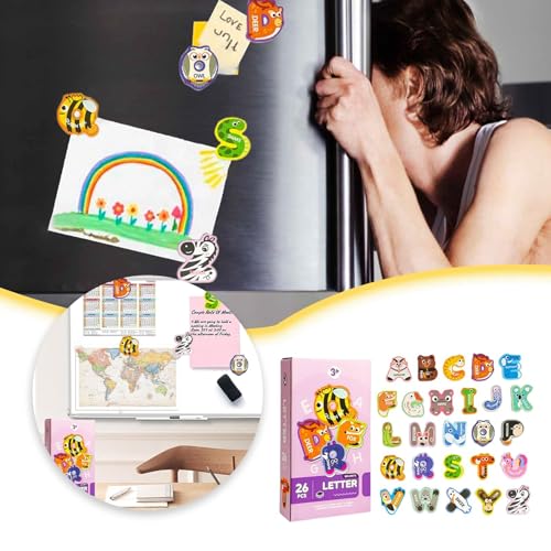 Niedliche Alphabet-Buchstaben für Kinder – Lernpuzzle und Buchstabierspiel für die frühe Entwicklung Zsh671 (18cm) von Generic