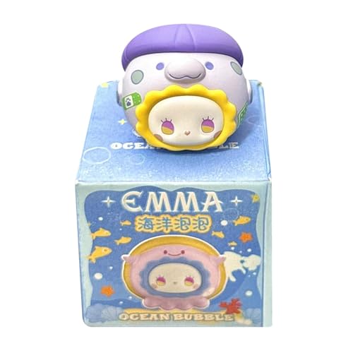 Niedliche Figur, Cartoon-Action-Modell, modische Sammlerpuppe, Cartoon-Figur aus der Bubble-Serie, niedliche Puppenfigur, einzigartig, Tex von Generic