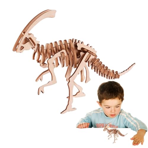 Niedliche Puzzles aus Holz – Dinosaurier aus Holz 3D, Modell Dinosaurier Teaser Gehirn | Brain Teaser Puzzles Lernspielzeug für Erwachsene und Kinder, um einen einfachen Punch in T zu bauen Niedliche Puzzles aus Holz – Dinosaurier aus Holz 3D, Modell Dinosaurier Teaser Gehirn | Brain Teaser Puzzles Lernspielzeug für Erwachsene und Kinder, um einen einfachen Punch in T zu bauen von Generic