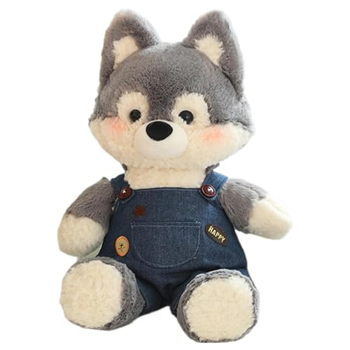 Niedliches Fuchs Plüschspielzeug – Plüschtiere Fuchs, Wolf, grau, weich, tragbar | niedliches und langlebiges Plüschtierspielzeug, Cartoon-Miniatur aus weichem Plüsch für Esszimmer, Niedliches Fuchs Plüschspielzeug – Plüschtiere Fuchs, Wolf, grau, weich, tragbar | niedliches und langlebiges Plüschtierspielzeug, Cartoon-Miniatur aus weichem Plüsch für Esszimmer, von Generic