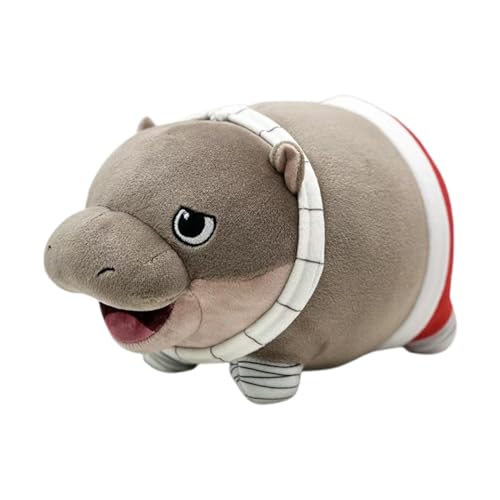 Nilpferd aus Plüsch, Nilpferd – schönes Plüschtier Nilpferd – niedliche Plüschtiere, weiches Tierkissen, süßes Nilpferd für Mädchen und GA Nilpferd aus Plüsch, Nilpferd – schönes Plüschtier Nilpferd – niedliche Plüschtiere, weiches Tierkissen, süßes Nilpferd für Mädchen und GA von Generic