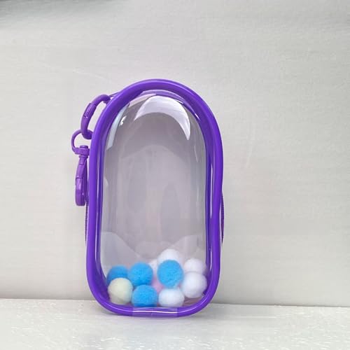 Nur passend für die neueste Version 4.0 Schutzhülle Anhänger von Trendy Dolls.([Lila] 4.0 Exklusive Lagertasche (Herzförmige Schnalle + Haarball)) von Generic