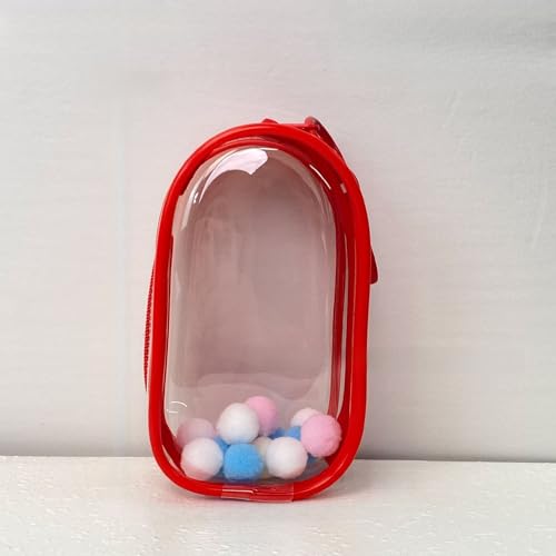 Nur passend für die neueste Version 4.0 Schutzhülle Anhänger von Trendy Dolls.([Rot] 4.0 Exklusive Lagertasche (Herzförmige Schnalle + Haarball)) von Generic