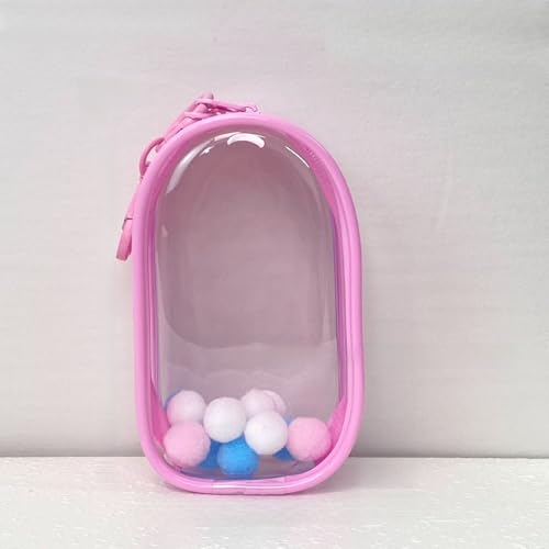 Nur passend für die neueste Version 4.0 Schutzhülle Anhänger von Trendy Dolls. ([Pink] 4.0 Exklusive Lagertasche (Herzförmige Schnalle + Haarball)) von Generic