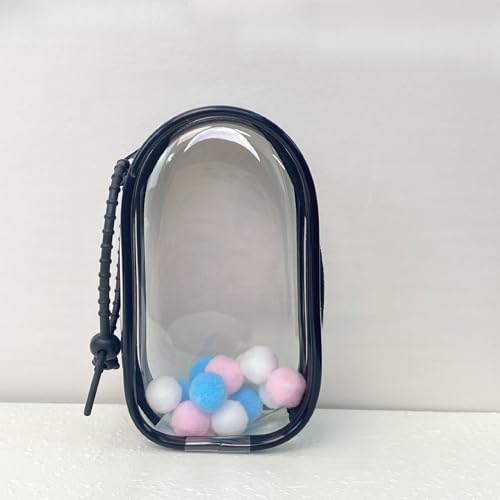 Nur passend für die neueste Version 4.0 Schutzhülle Anhänger von Trendy Dolls. ([Schwarz] 4.0 Exklusive Lagertasche (Doublehole Silicone Rope + Hairball)) von Generic