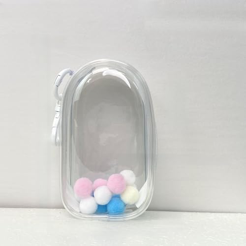 Nur passend für die neueste Version 4.0 Schutzhülle Anhänger von Trendy Dolls. ([Transparent] 4.0 Exklusive Lagertasche (Herzförmige Schnalle + Haarball)) von Generic