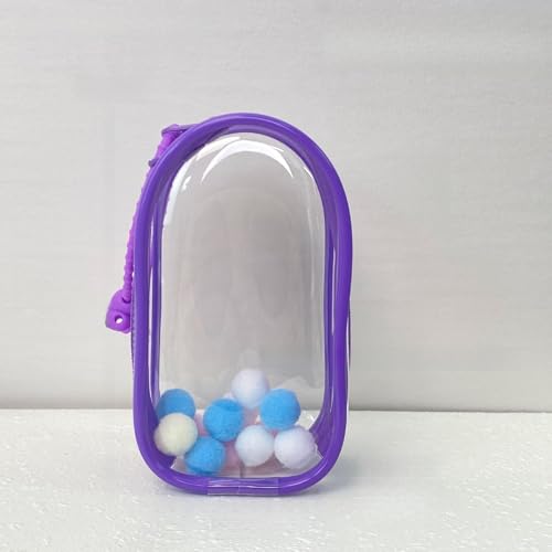 Nur passend für die neueste Version 4.0 Schutzhülle Anhänger von Trendy Dolls. ([Violett] 4.0 Exklusive Lagertasche (Doublehole Silicone Rope + Hairball)) von Generic