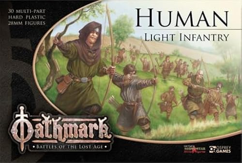 Generic Oathmark Human Light Infantry, 28 mm, 30 Miniaturen, Fantasy, Alter: 168+ Generic Oathmark Human Light Infantry, 28 mm, 30 Miniaturen, Fantasy, Alter: 168+ von Generic