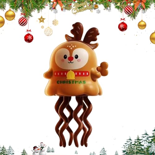 Oktopus Tanzspielzeug - Aufzieh Interaktives Babyspielzeug, Weihnachtlicher Tanzender Oktopus, Spielerisches Sensorik Lernspiel, Unterhaltsames Bewegliches Motorikspiel, Farbenfrohes Frühför Oktopus Tanzspielzeug - Aufzieh Interaktives Babyspielzeug, Weihnachtlicher Tanzender Oktopus, Spielerisches Sensorik Lernspiel, Unterhaltsames Bewegliches Motorikspiel, Farbenfrohes Frühför von Generic