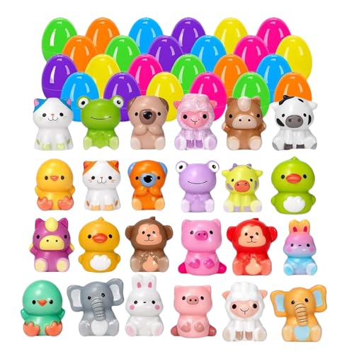 Ostereier – Toddler Ostern Ostereier Jagd Stress Relief Fidget Artefakt für Kinder Teens Tragbares Sensory Pinching Tools Wunderbares langlebiges Material von Generic