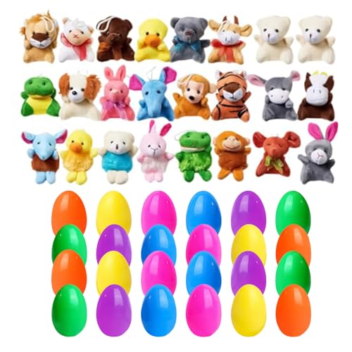 Ostergeschenk-Eier – Luxus-Spielzeug, dekorative Eier aus gefülltem Korb, weiche Puppe mit niedlichen Plüschtieren, entzückendes Plüschspielzeug für Kinder und Kleinkinder Ostergeschenk-Eier – Luxus-Spielzeug, dekorative Eier aus gefülltem Korb, weiche Puppe mit niedlichen Plüschtieren, entzückendes Plüschspielzeug für Kinder und Kleinkinder von Generic