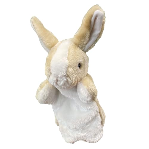 Osterhase Handpuppe Spielzeug weiche und interaktive Tierpuppe für Kinder Nby87 (C, One Size) von Generic