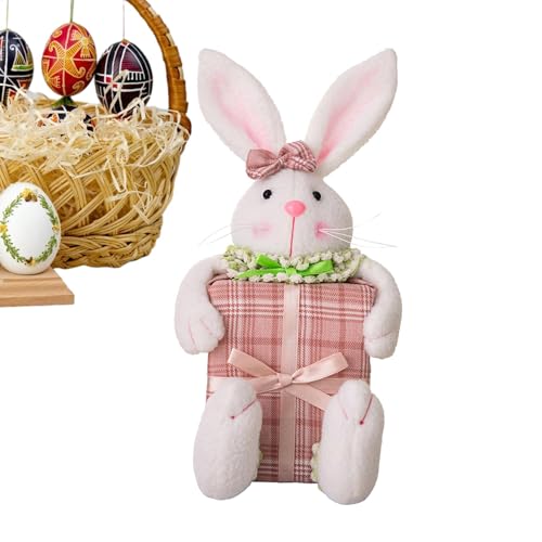 Osterhase Ornament, Osterhase Plüschfiguren - Cartoon Kaninchenpuppe Osterhome Dekoration - Cartoon Doll Home Dekoration Kaninchenpuppe für Kinder, Frauen Osterhase Ornament, Osterhase Plüschfiguren - Cartoon Kaninchenpuppe Osterhome Dekoration - Cartoon Doll Home Dekoration Kaninchenpuppe für Kinder, Frauen von Generic