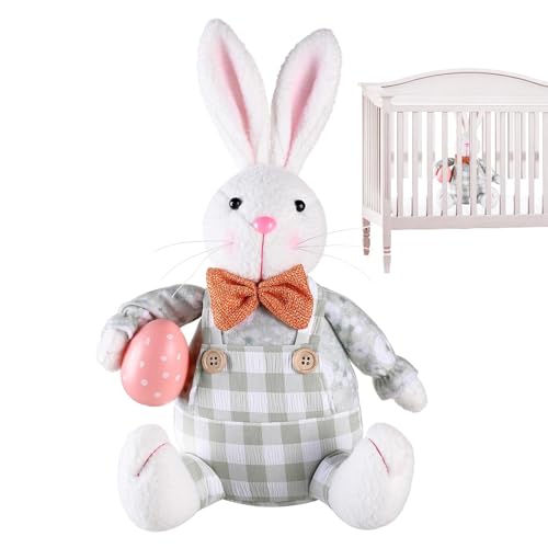 Osterhase gefülltes Tier, gefüllter Osterhase - Nettes Kaninchengefüllter Tier mit Eier/Blume,12in sitzende Kaninchenpuppe, kuscheliges Kissen für Kinder, Wohnkultur für Schlafzimmer Wohnzimmer Osterhase gefülltes Tier, gefüllter Osterhase - Nettes Kaninchengefüllter Tier mit Eier/Blume,12in sitzende Kaninchenpuppe, kuscheliges Kissen für Kinder, Wohnkultur für Schlafzimmer Wohnzimmer von Generic