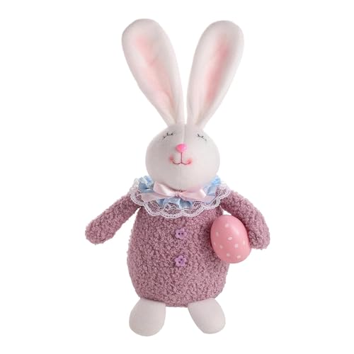 Ostern Plüschtier Kaninchen Plüschtier Funny Rabbit Sheep Doll Plüschtier hält Eier oder Karotte, Weiches Heimdekorationskissen für -Themenpartys, Wohnzimmer Ostern Plüschtier Kaninchen Plüschtier Funny Rabbit Sheep Doll Plüschtier hält Eier oder Karotte, Weiches Heimdekorationskissen für -Themenpartys, Wohnzimmer von Generic