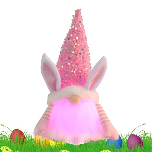 Osterwichtel Plush, Ostern Bunny Gnome | Leuchten Sie die Dekoration des Tabletts auf Osterebene Tomte Up | rustikale Sammelfigur Rudolph Spielzeug Zwerg gesichtslos für Osterwichtel Plush, Ostern Bunny Gnome | Leuchten Sie die Dekoration des Tabletts auf Osterebene Tomte Up | rustikale Sammelfigur Rudolph Spielzeug Zwerg gesichtslos für von Generic