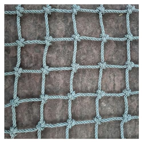 Outdoor Kletternetz Heavy Duty Anti-Fall Net Spielplatz Schaukel WebseilKletterseil Leiternetz für Kinder Erwachsene(16mm-18cm,2X2m/6.6X6.6ft) von Generic