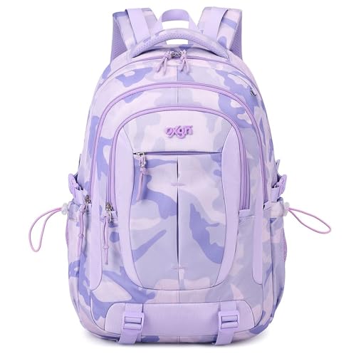 Outdoor Reise Rucksack große Kapazität Computer Rucksack, High School Student Schultaschen(C,M(33 * 23 * 47cm)) von Generic