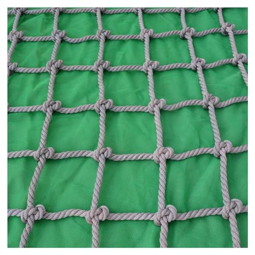 Outdoor-Sicherheitsnetz Kletternetz Dekoratives Netz Frachtnetz Spielplatz Fitnessgeräte Kinder Dekoration Mesh Übungsnetz Ausdauer Hängematte Sicherheitsnetz(14mm-16cm,1X7m/3.3X22.97ft) von Generic