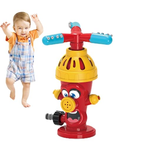 Outdoor-Wassersprinkler für Kinder | Gartensprinkler den Außenbereich in Hydrantenform,Outdoor-Spielwasser-Sprühhof-Spielzeug Kinder, Mädchen, Rasen, Garten Outdoor-Wassersprinkler für Kinder | Gartensprinkler den Außenbereich in Hydrantenform,Outdoor-Spielwasser-Sprühhof-Spielzeug Kinder, Mädchen, Rasen, Garten von Generic