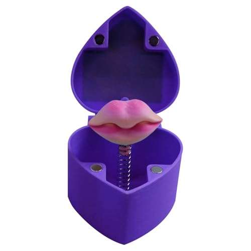 P Ink-Lippen und rote Lippen in Einer Box Lippengeschenk Überraschungsbox mit Lippen Lippen-BO XFUN nur für Dich Lippen Lippen in Einer Box für den Valentinstag Überraschungsbox zum (A, 6.6x6.2x5cm) P Ink-Lippen und rote Lippen in Einer Box Lippengeschenk Überraschungsbox mit Lippen Lippen-BO XFUN nur für Dich Lippen Lippen in Einer Box für den Valentinstag Überraschungsbox zum (A, 6.6x6.2x5cm) von Generic