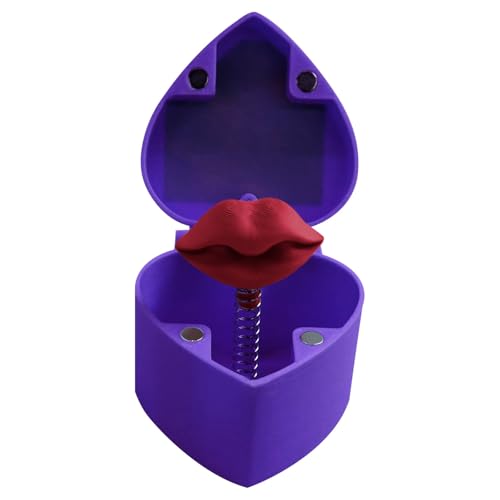 P Ink-Lippen und rote Lippen in Einer Box Lippengeschenk Überraschungsbox mit Lippen Lippen-BO XFUN nur für Dich Lippen Lippen in Einer Box für den Valentinstag Überraschungsbox zum (F, 6.6x6.2x5cm) P Ink-Lippen und rote Lippen in Einer Box Lippengeschenk Überraschungsbox mit Lippen Lippen-BO XFUN nur für Dich Lippen Lippen in Einer Box für den Valentinstag Überraschungsbox zum (F, 6.6x6.2x5cm) von Generic