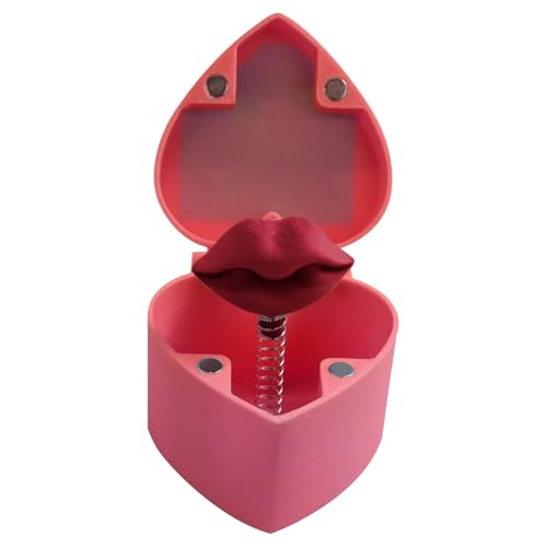P Ink-Lippen und rote Lippen in Einer Box Lippengeschenk Überraschungsbox mit Lippen Lippen-BO XFUN nur für Dich Lippen Lippen in Einer Box für den Valentinstag Überraschungsbox zum (I, 6.6x6.2x5cm) P Ink-Lippen und rote Lippen in Einer Box Lippengeschenk Überraschungsbox mit Lippen Lippen-BO XFUN nur für Dich Lippen Lippen in Einer Box für den Valentinstag Überraschungsbox zum (I, 6.6x6.2x5cm) von Generic