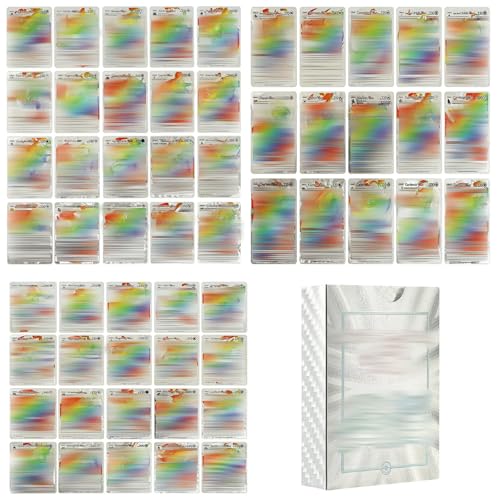 Packung mit 55 PCS Cartoon Karten Gold Schwarz Silber Seltene Karten Set, Keine Duplikate Karikaturen Comics Sammelkarten für Kindergeburtstag Party Geschenke Rare Karten Set Packung mit 55 PCS Cartoon Karten Gold Schwarz Silber Seltene Karten Set, Keine Duplikate Karikaturen Comics Sammelkarten für Kindergeburtstag Party Geschenke Rare Karten Set von Generic