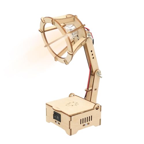 Pädagogische Wissenschaftskits, Spielzeugwissenschaftsset mit Lampe, elektrische Lampe, STEM-Spielzeug, Wissenschaftssets, Tischlampe, Holzhandwerk, Schreibtischdekoration, Lernspielzeug Pädagogische Wissenschaftskits, Spielzeugwissenschaftsset mit Lampe, elektrische Lampe, STEM-Spielzeug, Wissenschaftssets, Tischlampe, Holzhandwerk, Schreibtischdekoration, Lernspielzeug von Generic