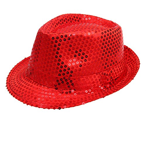 Pailletten Hut, Erwachsene Unisex Glitzer Partyhüte Kopfbedeckung, Glitzer Partyhüte für Karneval Kostüm Themenparty Mottoparty Pailletten Hut, Erwachsene Unisex Glitzer Partyhüte Kopfbedeckung, Glitzer Partyhüte für Karneval Kostüm Themenparty Mottoparty von Generic