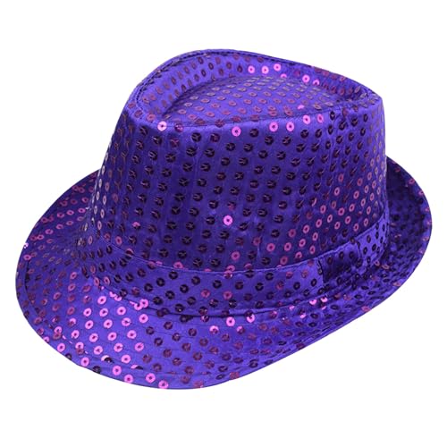 Pailletten Hut, Erwachsene Unisex Glitzer Partyhüte Kopfbedeckung, Glitzer Partyhüte für Karneval Kostüm Themenparty Mottoparty Pailletten Hut, Erwachsene Unisex Glitzer Partyhüte Kopfbedeckung, Glitzer Partyhüte für Karneval Kostüm Themenparty Mottoparty von Generic
