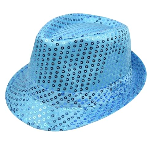 Pailletten Hut, Erwachsene Unisex Glitzer Partyhüte Kopfbedeckung, Glitzer Partyhüte für Karneval Kostüm Themenparty Mottoparty Pailletten Hut, Erwachsene Unisex Glitzer Partyhüte Kopfbedeckung, Glitzer Partyhüte für Karneval Kostüm Themenparty Mottoparty von Generic