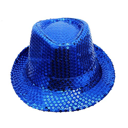 Pailletten Hut, Erwachsene Unisex Glitzer Partyhüte Kopfbedeckung, Glitzer Partyhüte für Karneval Kostüm Themenparty Mottoparty Pailletten Hut, Erwachsene Unisex Glitzer Partyhüte Kopfbedeckung, Glitzer Partyhüte für Karneval Kostüm Themenparty Mottoparty von Generic