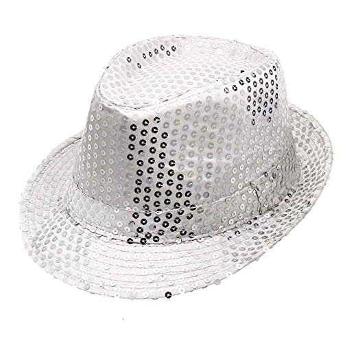 Pailletten Hut, Erwachsene Unisex Glitzer Partyhüte Kopfbedeckung, Glitzer Partyhüte für Karneval Kostüm Themenparty Mottoparty Pailletten Hut, Erwachsene Unisex Glitzer Partyhüte Kopfbedeckung, Glitzer Partyhüte für Karneval Kostüm Themenparty Mottoparty von Generic