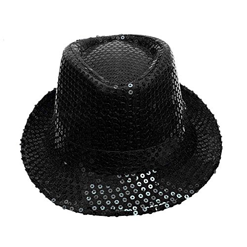 Pailletten Hut, Erwachsene Unisex Glitzer Partyhüte Kopfbedeckung, Glitzer Partyhüte für Karneval Kostüm Themenparty Mottoparty Pailletten Hut, Erwachsene Unisex Glitzer Partyhüte Kopfbedeckung, Glitzer Partyhüte für Karneval Kostüm Themenparty Mottoparty von Generic