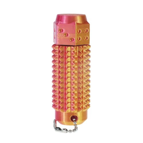 Pain Fidget Schlüsselanhänger Roller, Sinnes-Spielzeug for Erwachsene, 3D-gedrucktes Stressabbau- und Konzentrations-Schlüsselanhänger-Spielzeug (H) von Generic