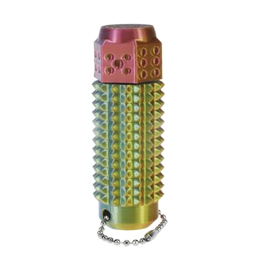 Pain Fidget Schlüsselanhänger Roller, sensorisches Spielzeug for Erwachsene, 3D-gedrucktes Stressabbau- und Fokus-Schlüsselanhänger-Spielzeug (J) von Generic