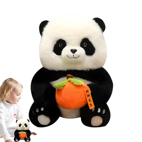 Panda, Plüschtier, Panda Plüschtier - Plüschtier für Tiere | Kuscheltier Puppe Kuscheltier, entzückendes Plüschtier, das Khaki hält für Kinder Erwachsene Mädchen von Generic